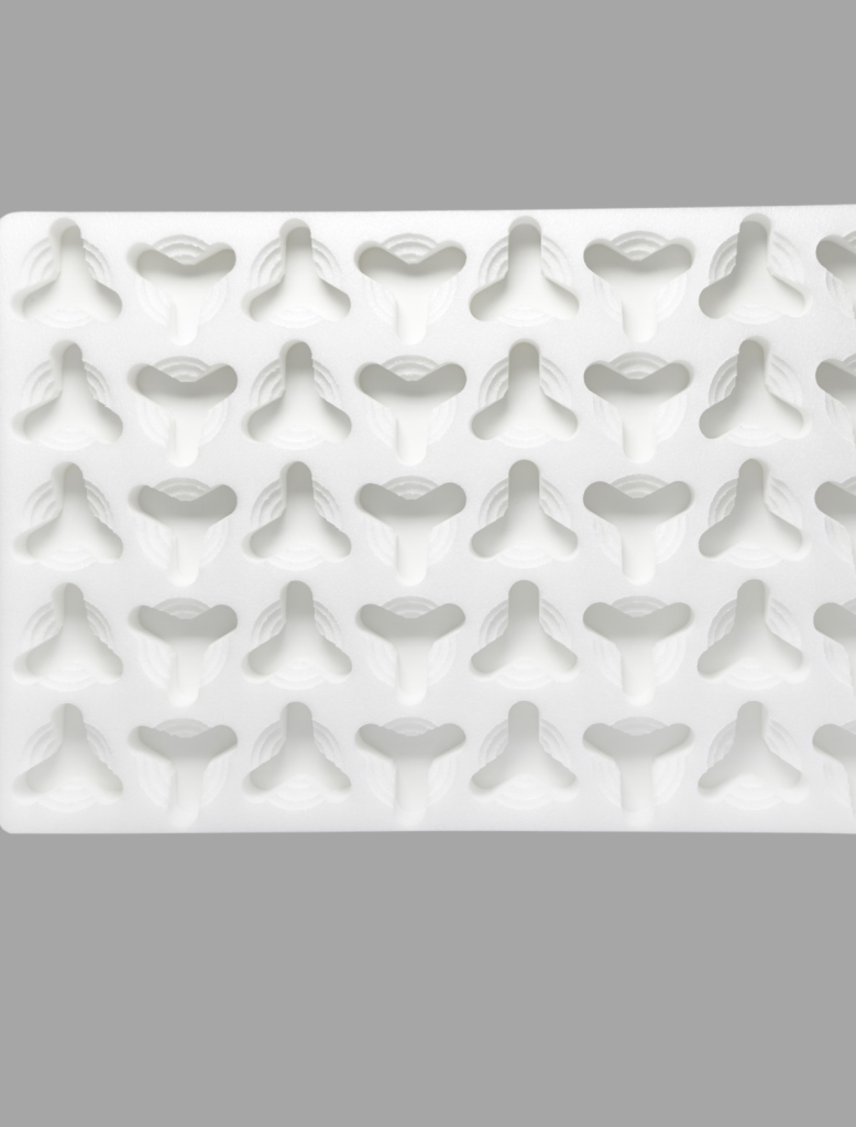 frézovaná pěnová fixace rs